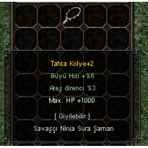  1000 HP Tahta Kolye +2